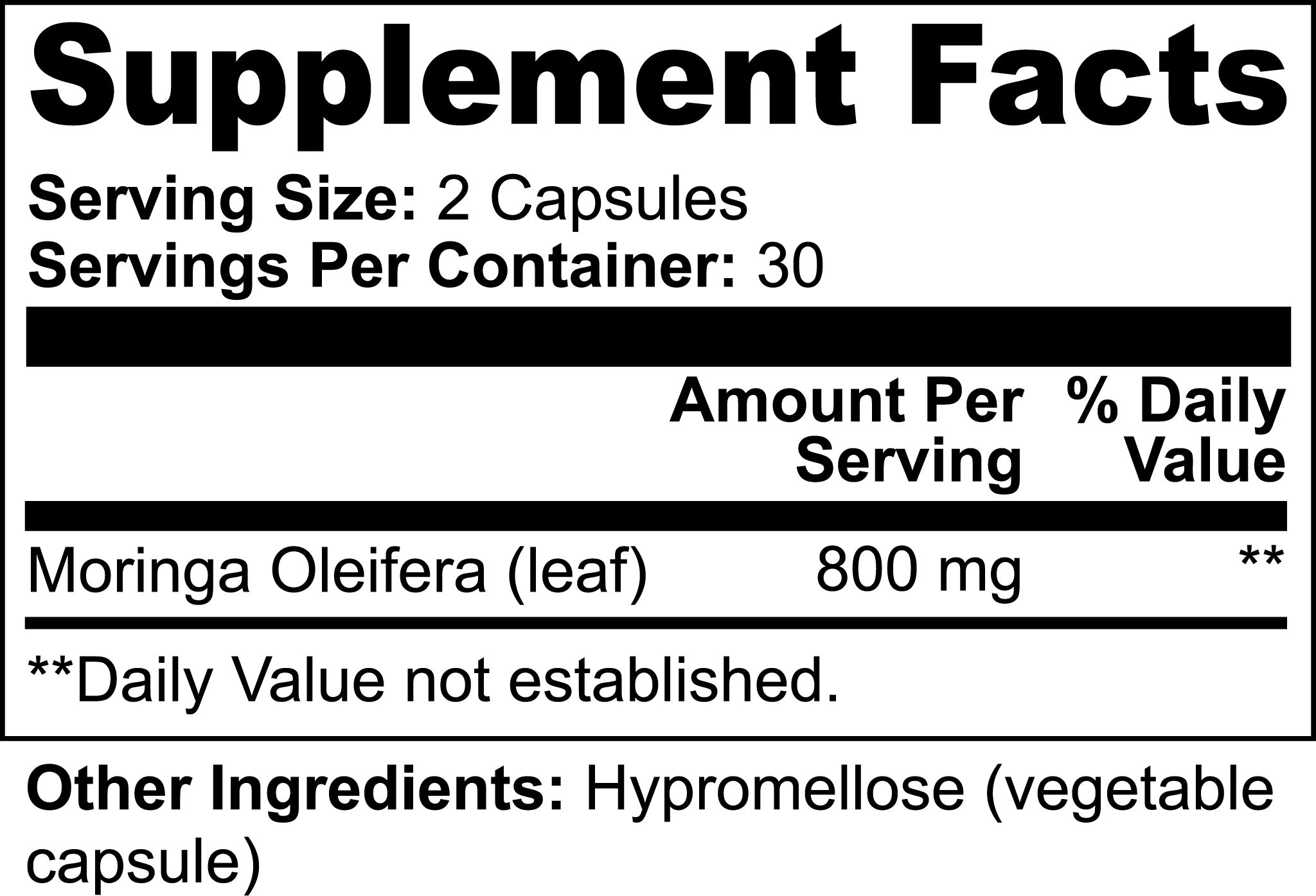 Premium Moringa Pure Nutrient