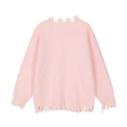 Fashion Butterfly Rhinestone Sweater Men