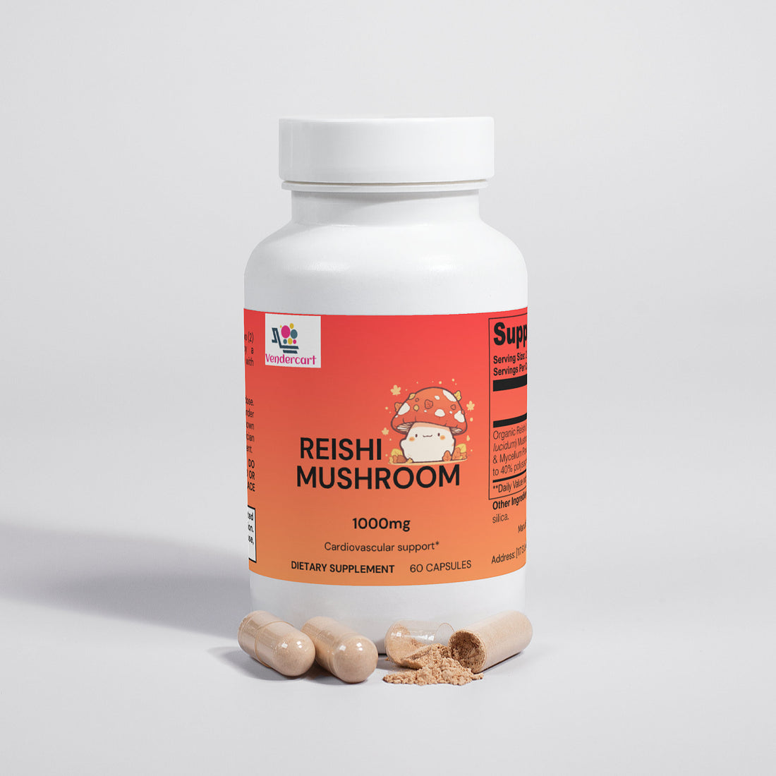 Premium Reishi Mushroom Immune Suppor